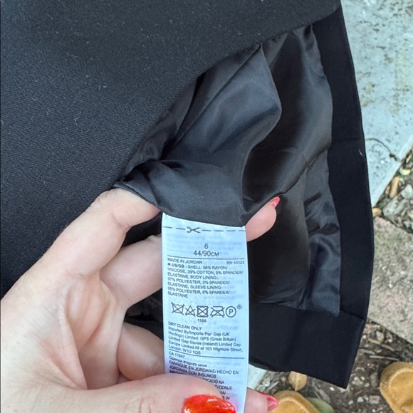 Banana Republic Black Long & Lean Blazer - Picture 7 of 7